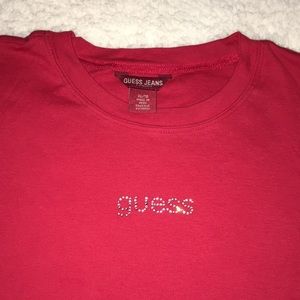 Guess long sleeve y2k style